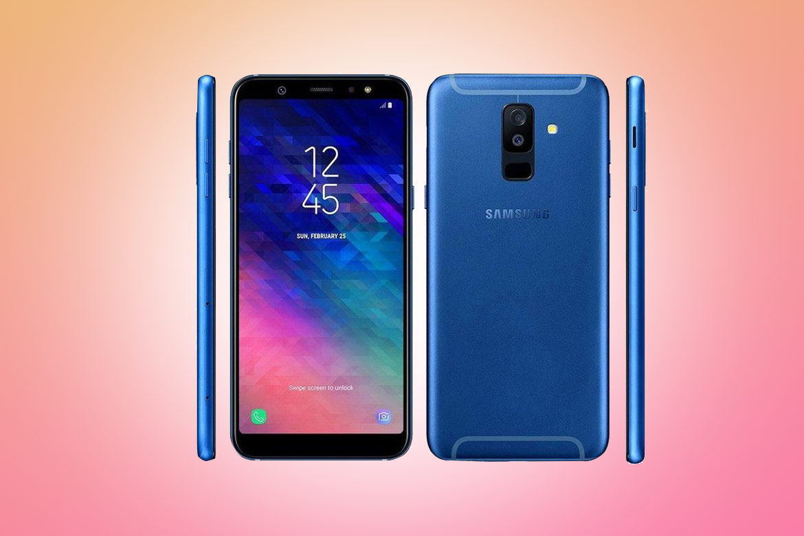 android 10 galaxy a6 plus