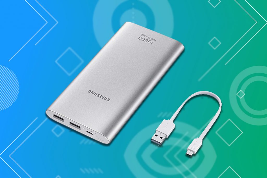 सैमसंगEBP1100BSNGIN10000एमएएचपावरबैंक TechMobi SAMSUNG POWER BANK