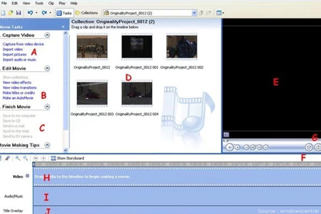 windowmoviemaker2 TechMobi window