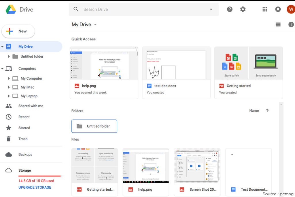 googledrive TechMobi Alternatives of WeTransfer