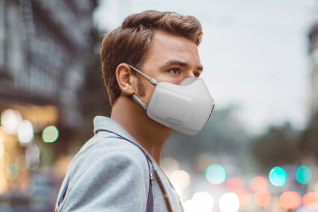 Wearable Air Purifier Electric Mask