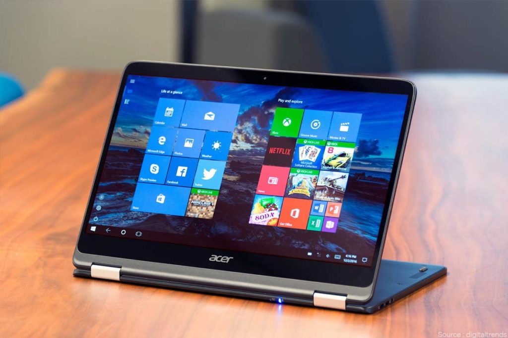 VAcerSpin7Laptop TechMobi Acer Spin 7