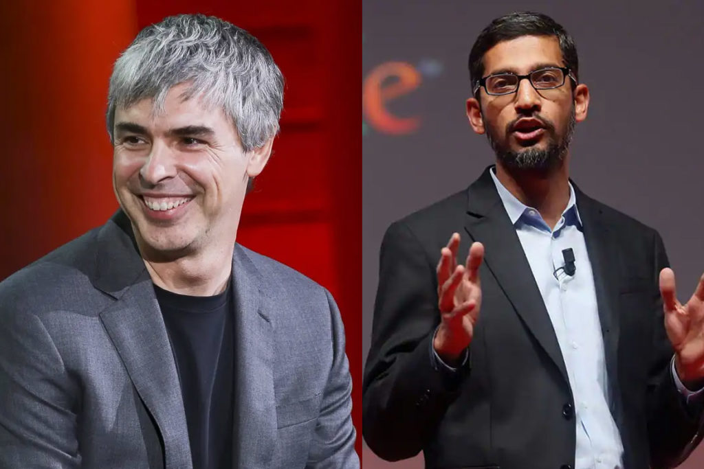 sundar-pichai-and-larry-page - TechMobi