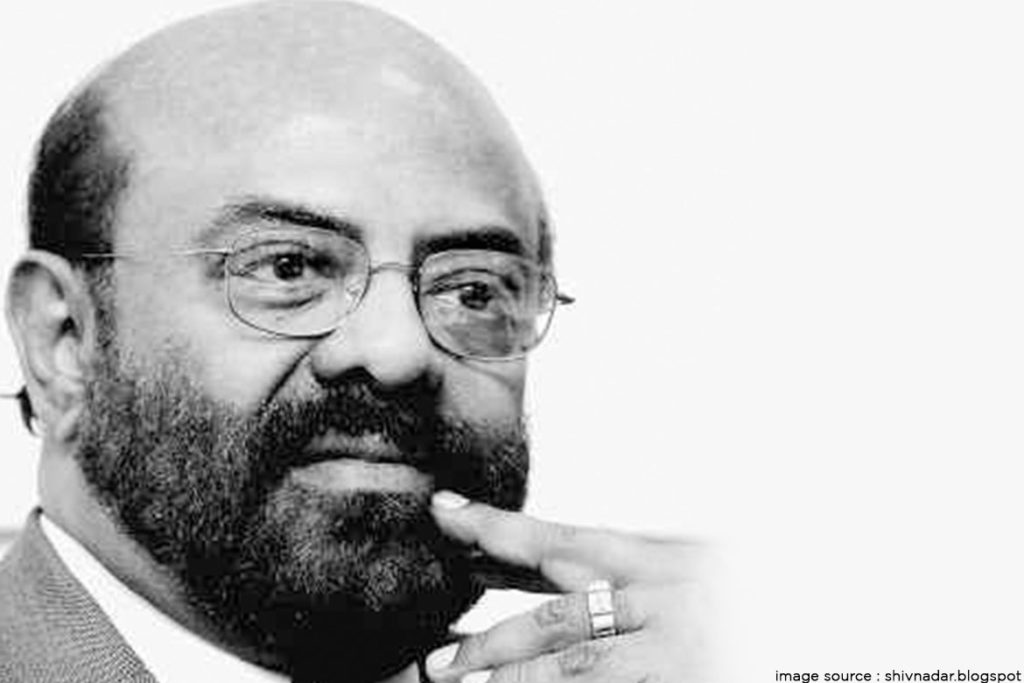 Shiv Nadar began his carrier with a job at Walchand group's College of Engineering