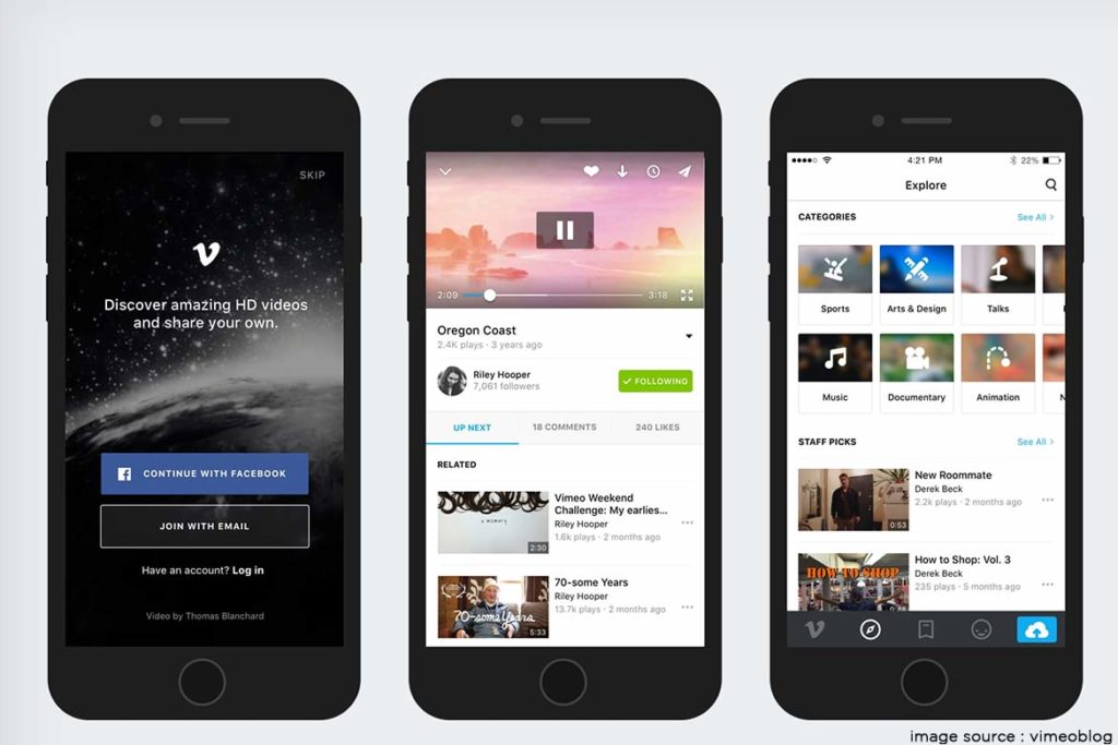 Vimeo TechMobi 7 best apps vimeo