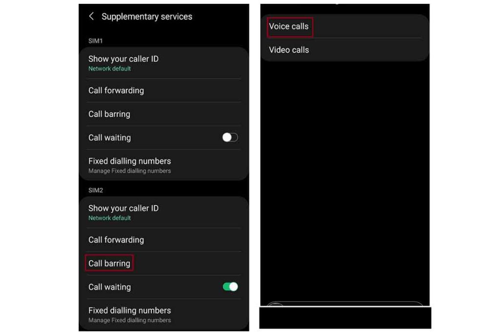 Call Barring TechMobi Call Barring